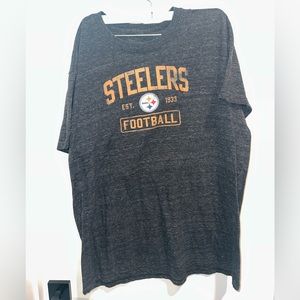 Steelers football tee